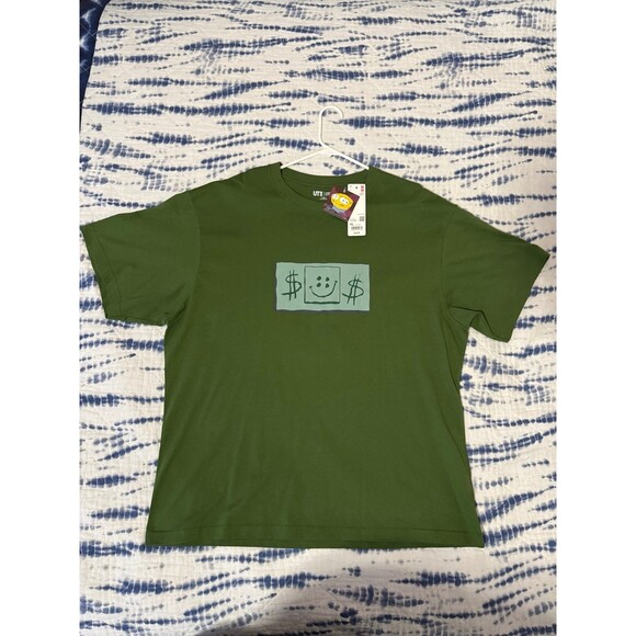 Uniqlo SpongeBob SquarePants Cactus Plant Flea Market T-Shirt - Picture 1 of 3